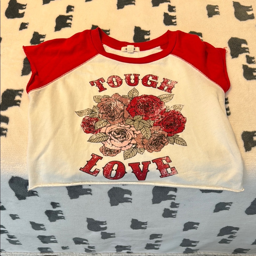 Tough Love cropped Shirt